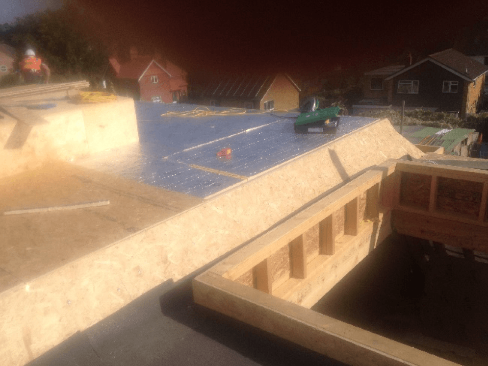 Felt flat roofs Before Andover, Basingstoke, Winchester